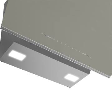 Beko BDE 6062 G Gri Duvar Tipi Davlumbaz