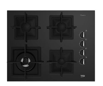Beko BOCD K 6510 DWYS Siyah Wok Gözlü Cam Ankastre Ocak