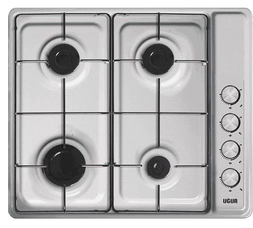 Uğur UEO 6040W0 IIY 1R1 Inox Set Üstü Ocak
