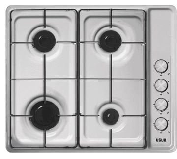 Uğur UEO 6040W0 IIY 1R1 Inox Set Üstü Ocak