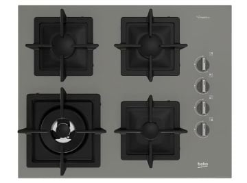 Beko BOCD K 6510 EG Gri Cam Ankastre Ocak