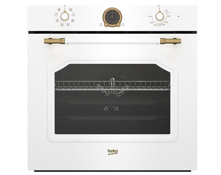 Beko BFM 240 RB Rustik Beyaz Ankastre Fırın