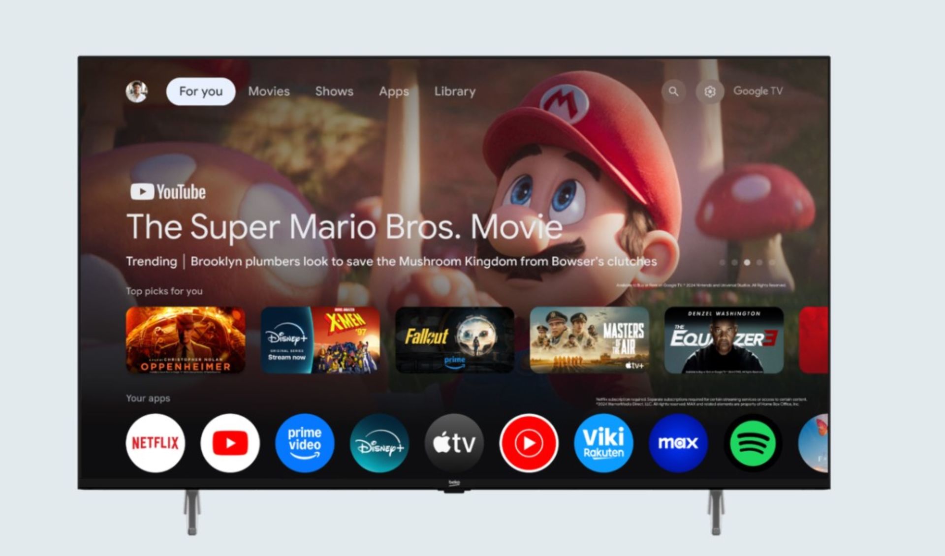 Beko B50 E 795 B 4K Ultra HD 50\'\' 127 Ekran Uydu Alıcılı Google Smart LED TV